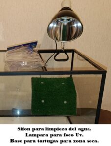 Tortuguero Terrario Grande 80x35x40cm Completo (ver Listad) - Imagen 2