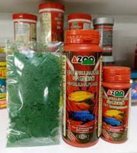 Alimento Peces Alga Spirulina Azoo De 250 Gr Peces Acuario