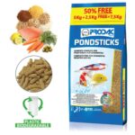 Alimento para carpas kois godfish Pond Stick - Prodac de 1 kg