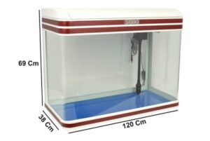 Acuario Curvo Sobo con Mueble De 120 Cm 230 Litros De Lujo 3D MOD. SOBO T-120F - Imagen 13