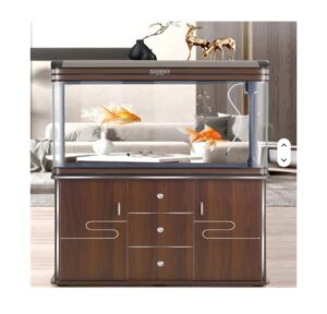 Acuario Curvo Sobo con Mueble De 120 Cm 230 Litros De Lujo 3D MOD. SOBO T-120F - Imagen 2