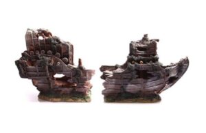 Adorno Tipo Barco Grande De 65 Cm Acuario Pez Peces Aqua One de calidad - Imagen 2