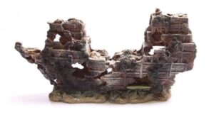 Adorno Tipo Barco Grande De 65 Cm Acuario Pez Peces Aqua One de calidad - Imagen 4