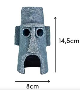 Adorno Tipo Cabeza Isla Pascua Bob Esponja Pez Peces