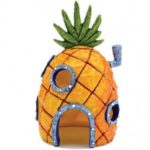 Adorno Tipo Casa Piña Chica Acuario Pez Peces