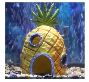 Adorno Tipo Casa Piña Chica Acuario Pez Peces - Imagen 4