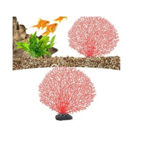 ADORNO TIPO CORAL ROJO MEDIANO 18X18 - Imagen 2