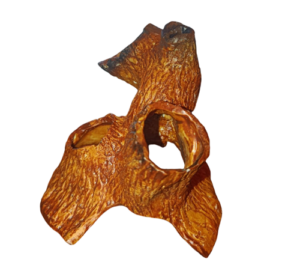 Adorno Tipo Tronco Mediano Parado 2 Huecos De 15 Cm Pecera - Imagen 2