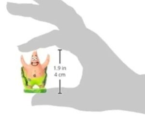 Adorno Para Acuario Patricio De 4 Cm Penn Plax Calidad - Imagen 4