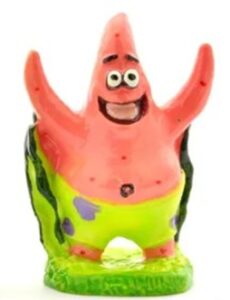 Adorno Para Acuario Patricio De 4 Cm Penn Plax Calidad - Imagen 2