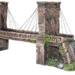 Adorno Pecera Acuario Penn-plax Puente Brooklyn Grande de Calidad