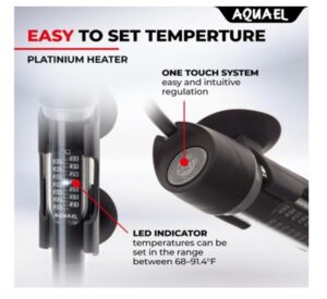 Calentador Termostato Aquael Platinum 50 W Peceras Hasta 65L - Imagen 9