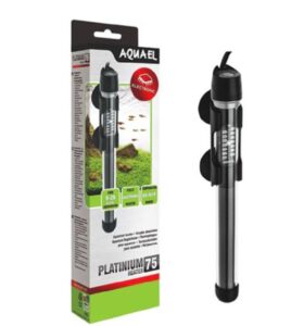 Calentador Termostato Aquael Platinum 75 W Peceras Hasta 90L