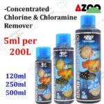 Remove Chlorine Premium 120 Ml para 4800 litros Azoo - Imagen 3