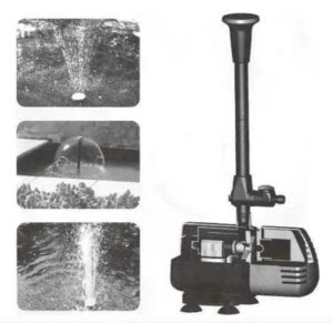 Bomba Sumergible Boyu Fp1006b, 1660 L/h Acuarios, otros - Imagen 2