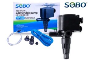 Bomba Sumergible Sobo Wp-880 De 800 L/h Acuario Pecera