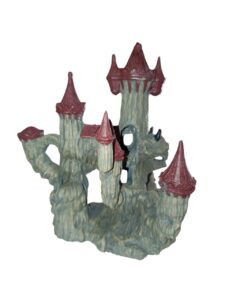 Adorno Aqua One Tipo Castillo Gargola Mediano 18x15 Cm Para Peceras - Imagen 2