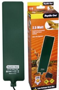 Alfombra Cojinete De Calor De 2.5 Watts Reptile One Terrario para Reptiles