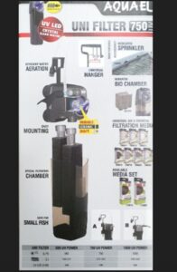 Filtro Aquael Unifilter Mini Uv 1000 Power 1000 L/h Pecera - Imagen 2