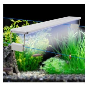 Lampara Led Pecera Acuario Huayao Hy-406 De 60 Cm Luz Azul - Imagen 6