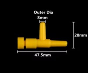 Válvulas Aire Para Acuario O Pecera, Bomba Aire, Regulador Calidad AQUA ONE - Imagen 3