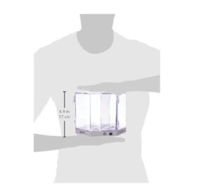 Mini Acuario Boyu Para Bettas O Peces Pequeños Con Luz Interior - Imagen 3