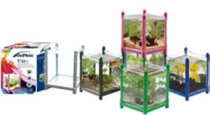 Mini Acuario Dophin T-102v D 1 Lt Para Peceras Acuarios - Imagen 3