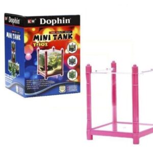 Mini Acuario Dophin T-102v D 1 Lt Para Peceras Acuarios - Imagen 2