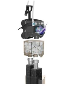 Filtro Aquael Unifilter Mini Uv 1000 Power 1000 L/h Pecera - Imagen 8