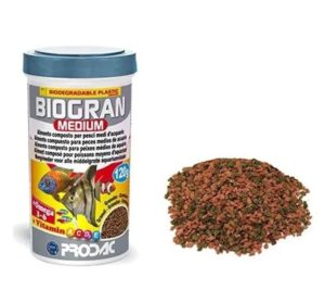 Alimento Peces Biogran Medium 120gr Importado Prodac Calidad - Imagen 3