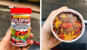 Alimento De Goldfish En Escamas Premium 250ml 50 Gr Peceras - Imagen 4