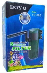 Filtro Pecera Sobo FP-08E de 300L/h Para Acuarios 40L