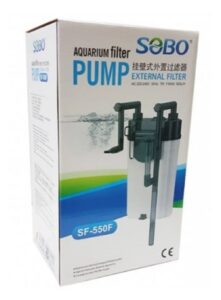 Filtro Pecera Acuario Mochila Externo Sobo Sf-550f 500 L/h