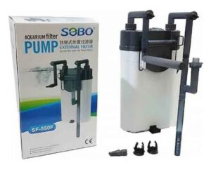 Filtro Pecera Acuario Mochila Externo Sobo Sf-550f 500 L/h - Imagen 2