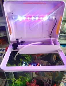 MINI ACUARIO CURVO MOD. T-290F DE 17L SOBO - Imagen 6