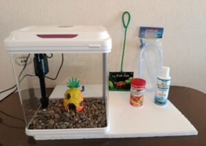 Acuario Curvo De Lujo 30 Litros Lujo Peces SOBO T38F - COMPLETO - Imagen 5