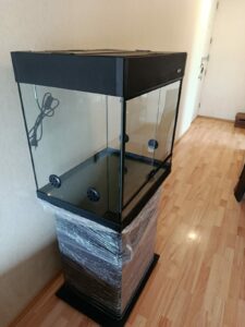 Terrario Importado Vidrio Repti Evo De 60x60 Cm Con Mueble - Imagen 3