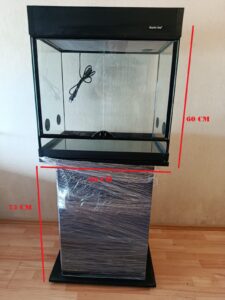 Terrario Importado Vidrio Repti Evo De 60x60 Cm Con Mueble - Imagen 2