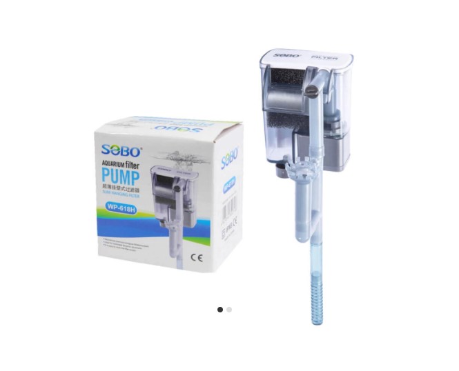 FILTRO MOCHILA WP-518H 1 Filtro Mochila Cascada Mini Sobo Wp-518h para acuarios de hasta 20 litros - Imagen 1