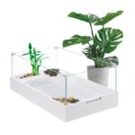 Tortuguero Mediano "Kit Completo" Importado Sobo Ta-600 De 60 Cm de Vidrio 9L - Completo