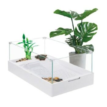Tortuguero Terrario Importado Sobo Ta-600 De 60 Cm de Vidrio 9L