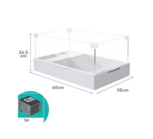 Tortuguero Sobo Importado Medidas 60x36x26cm Kit - Imagen 5