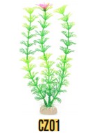 ADORNO CZ-01 1 ADORNO IMPORTADO TIPO PLANTA MOD. CZ-01 MED. DE 21 CM - Imagen 1