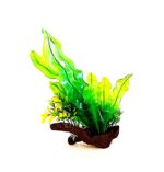 ADORNO IMPORTADO TIPO PLANTA MOD. ST10 DE 22 CM