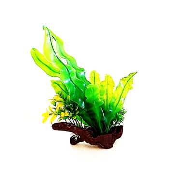 ADORNO IMPORTADO TIPO PLANTA MOD. ST10 DE 22 CM