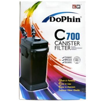 Canister Filtro Pecera Acuario Dolphin C-700 1500 L/h
