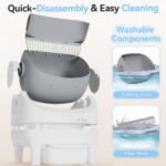 Caja De Arena Auto limpiante Para Gatos Con Control Inteligente Y Sensores De Seguridad - Imagen 5