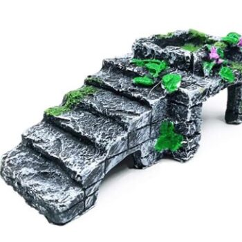 ADORNO IMPORTADO PUENTE MEDIANO DE 20 CM CON CAVIDAD ABAJO