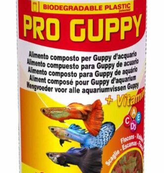 Alimento en Escamas de Guppies o Peces Tropicales de 50 gr o 250 ml