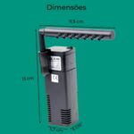 Filtro Pecera Sun Sun HJ-111B De 200 L/h Para Acuarios 25L - Imagen 4
